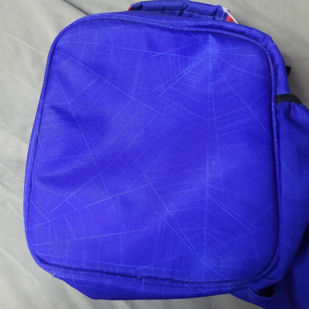 NWT Marvel Spider-Man Blue and Red Kids Lunch Bag